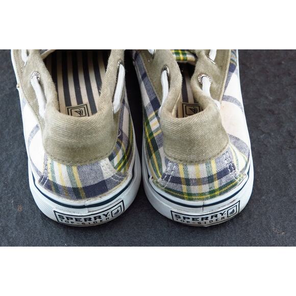 Sperry Top-Sider Size 6.5 M Brown Boat Shoe Shoes‎ Fabric Women 9777941 - Picture 5 of 8